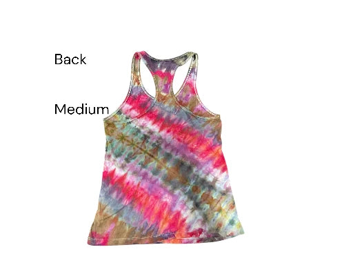 Tye dye ladies tank size medium