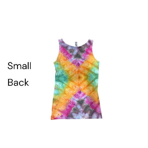 Ladies ICE DYE TANK SIZE SMALL