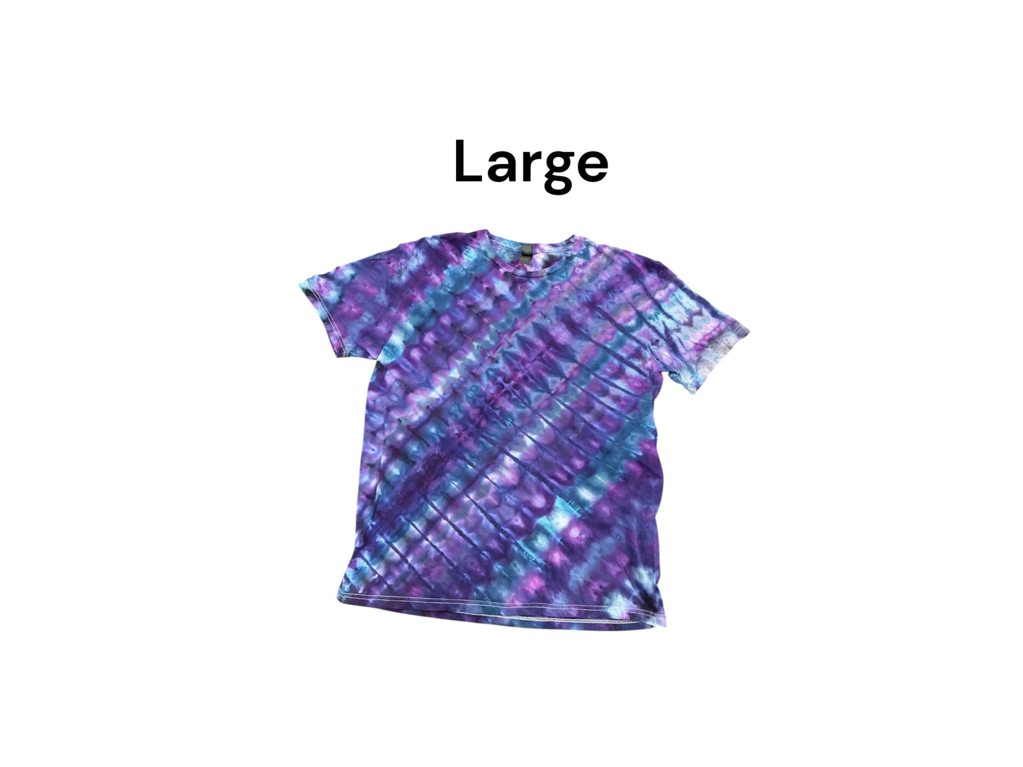 Unisex Short Sleeve Ice Dye