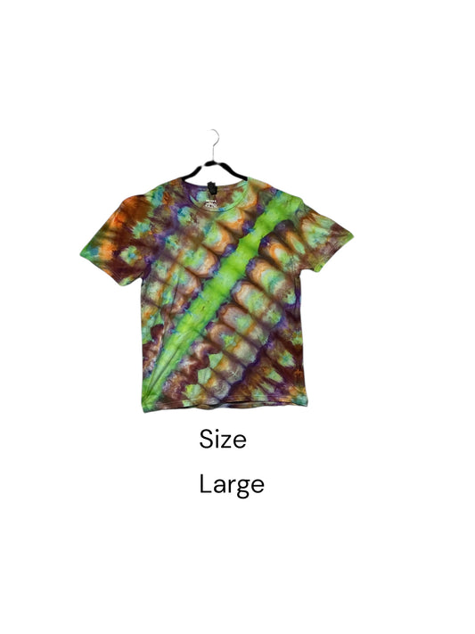 Tie dye tee shirt size large