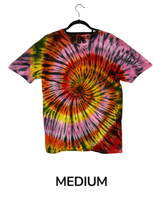 Multi color tie dye size medium