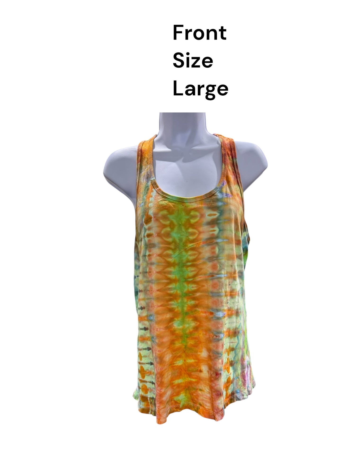 LADIES TIE DYE TANK TOP