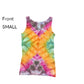 Ladies ICE DYE TANK SIZE SMALL