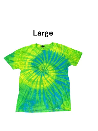 Unisex Tie Dye Size Large