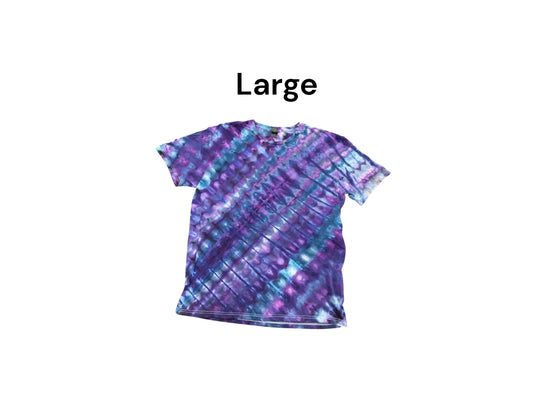 Unisex Short Sleeve Ice Dye